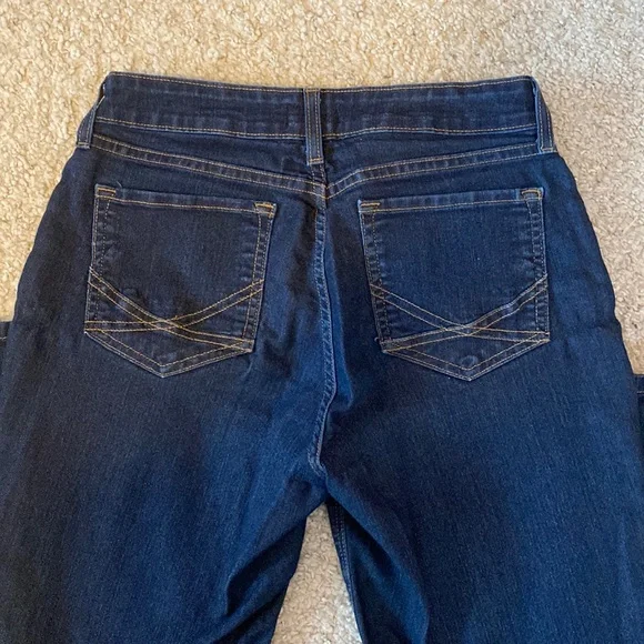 NYDJ Marilyn Straight Dark Wash Jeans - Picture 6 of 11